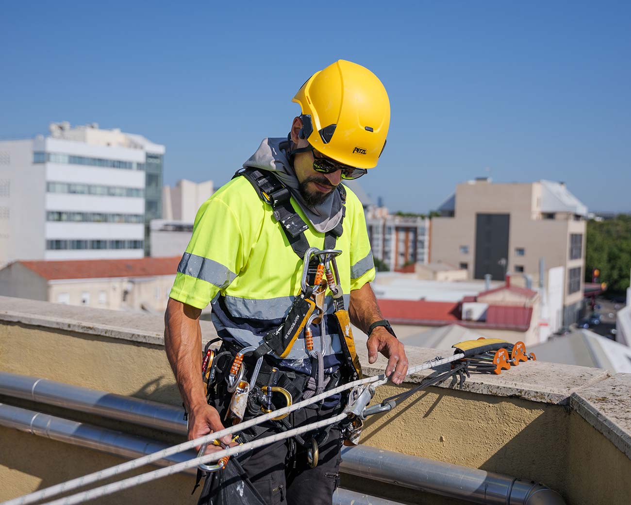 Técnico vertical de ALPINVERTIX