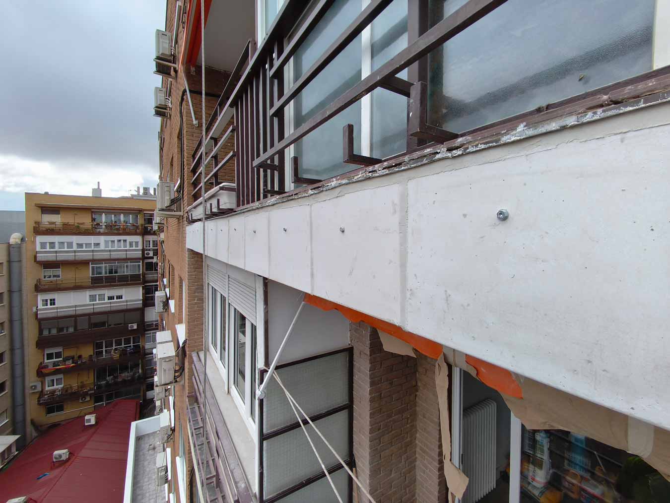 Reparación de cantos de forjado en Madrid